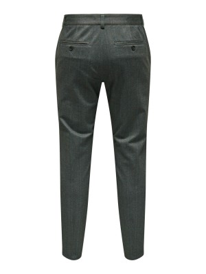 ONLY&SONS ONSMARK SLIM 02093 HERRINGBONE PANT: Black | Freewear ONSMARK SLIM 02093 HERRINGBONE PANT: - www.freewear.nl - Freewear