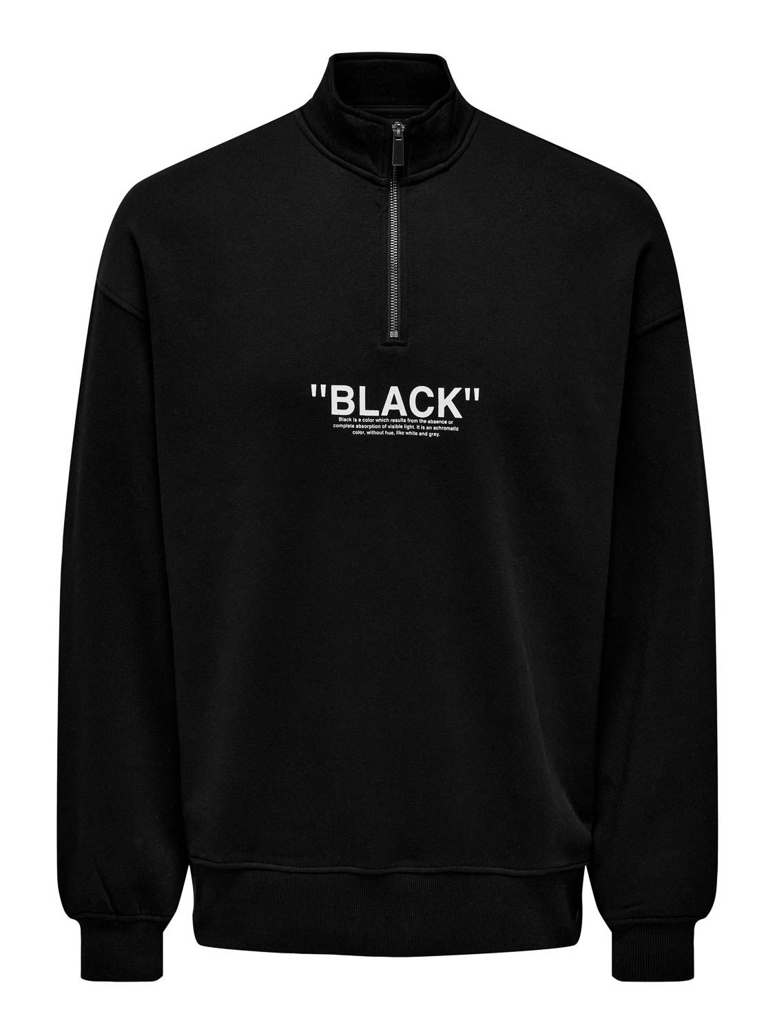 Only & Sons Brice Relax 1/4 Zip High Neck Sweater Heren