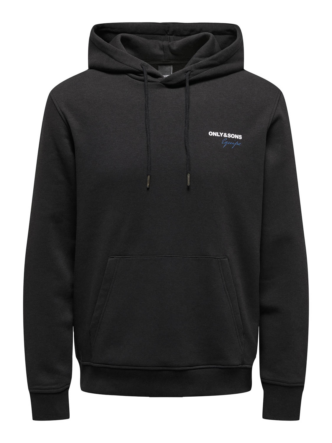 Only & Sons Trui Onsbrett Reg Logo Swt Hoodie 22027855 Black Mannen Maat - XXL