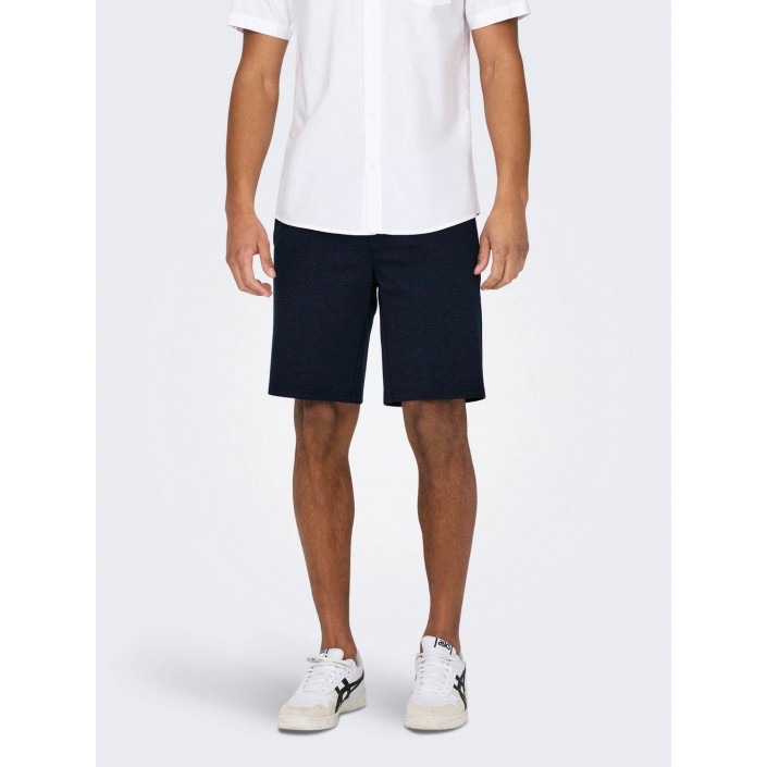 ONLY&SONS ONSMARK 0209 MELANGE SHORTS NOOS Dress Blues | Freewear ONSMARK 0209 MELANGE SHORTS NOOS - www.freewear.nl - Freewear