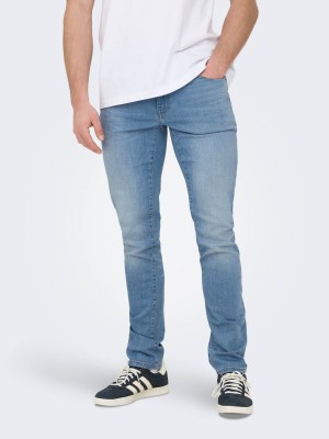 ONLY&SONS ONSLOOM SLIM LBD 8263 AZG DNM NOOS Light Blue Denim | Freewear ONSLOOM SLIM LBD 8263 AZG DNM NOOS - www.freewear.nl - Freewear