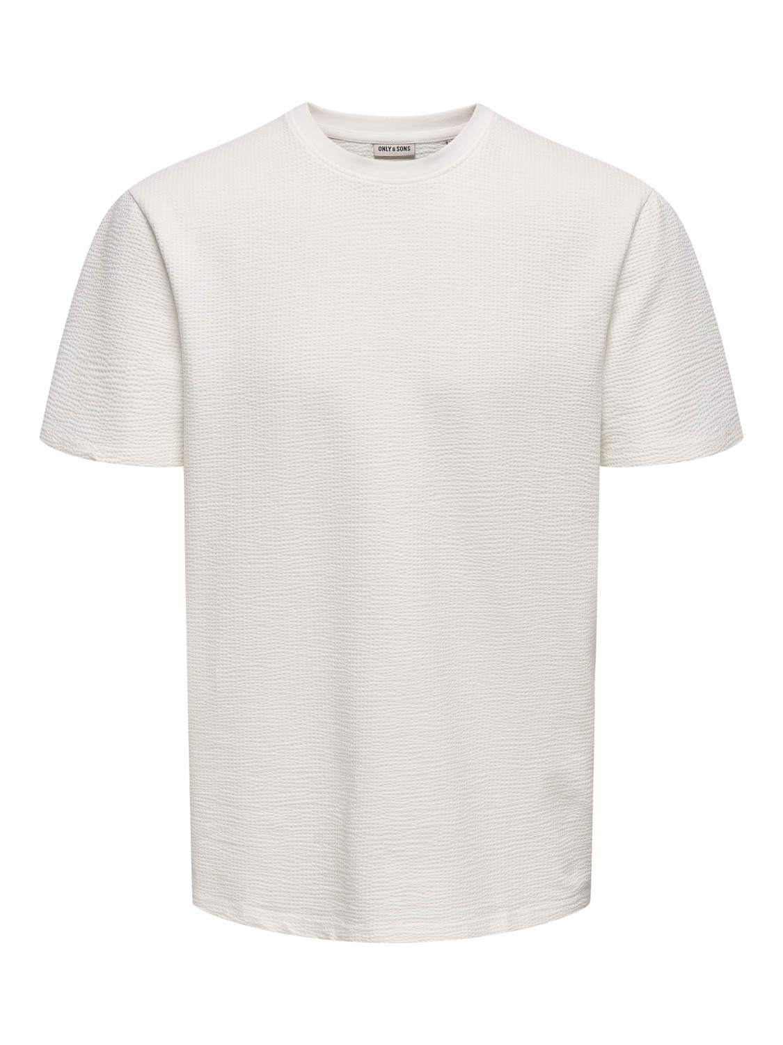 Only and Sons Onskian Life Reg Seersucker Ss Tee :