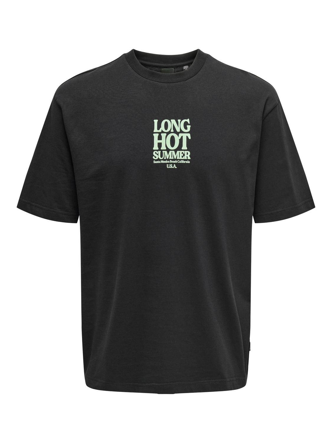 Only & Sons Kenny RLX Text Shirt Heren