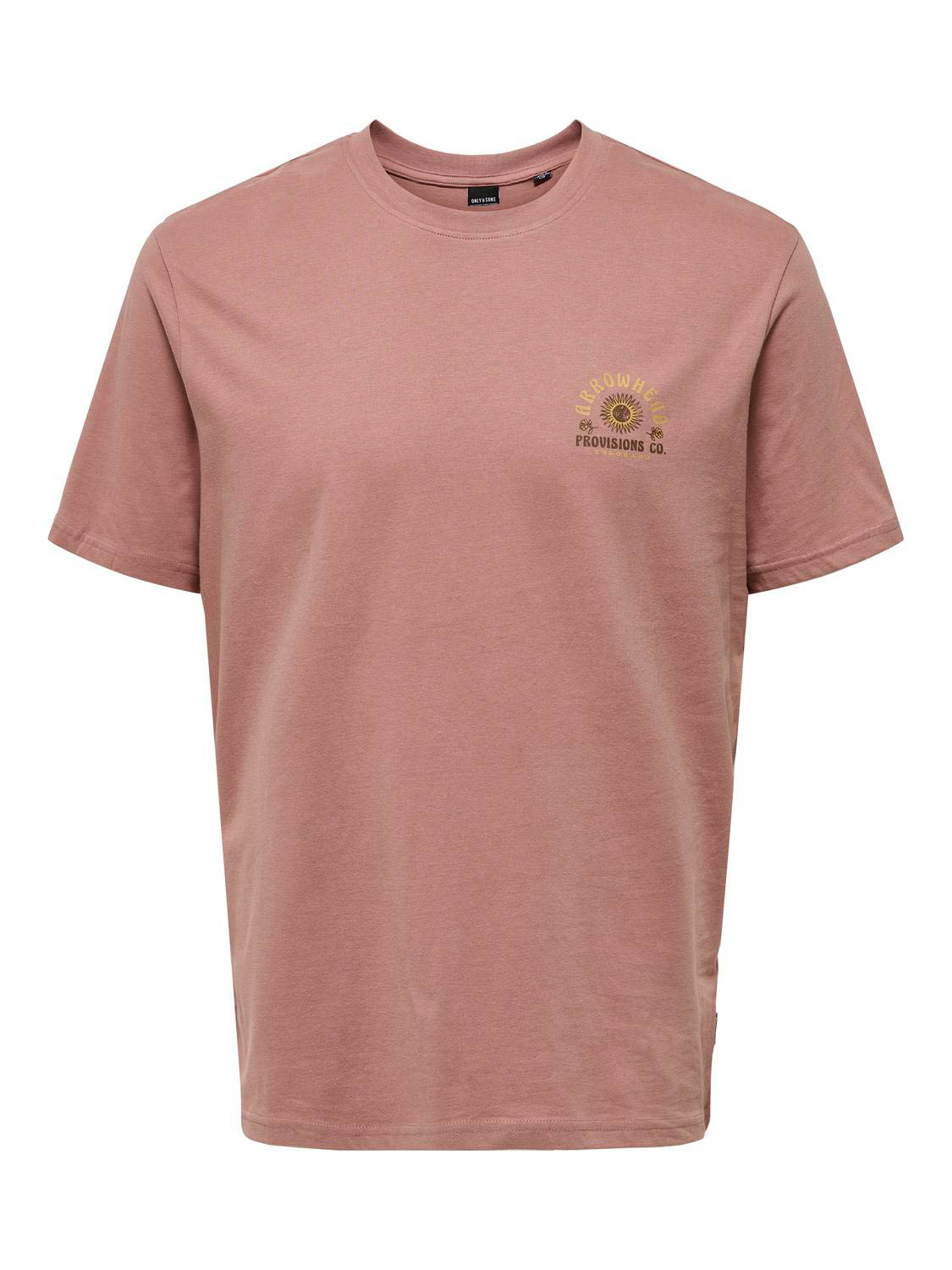 ONLY & SONS ONSMANUEL LIFE REG SS DESERT TEE Heren T-shirt - Maat XXL