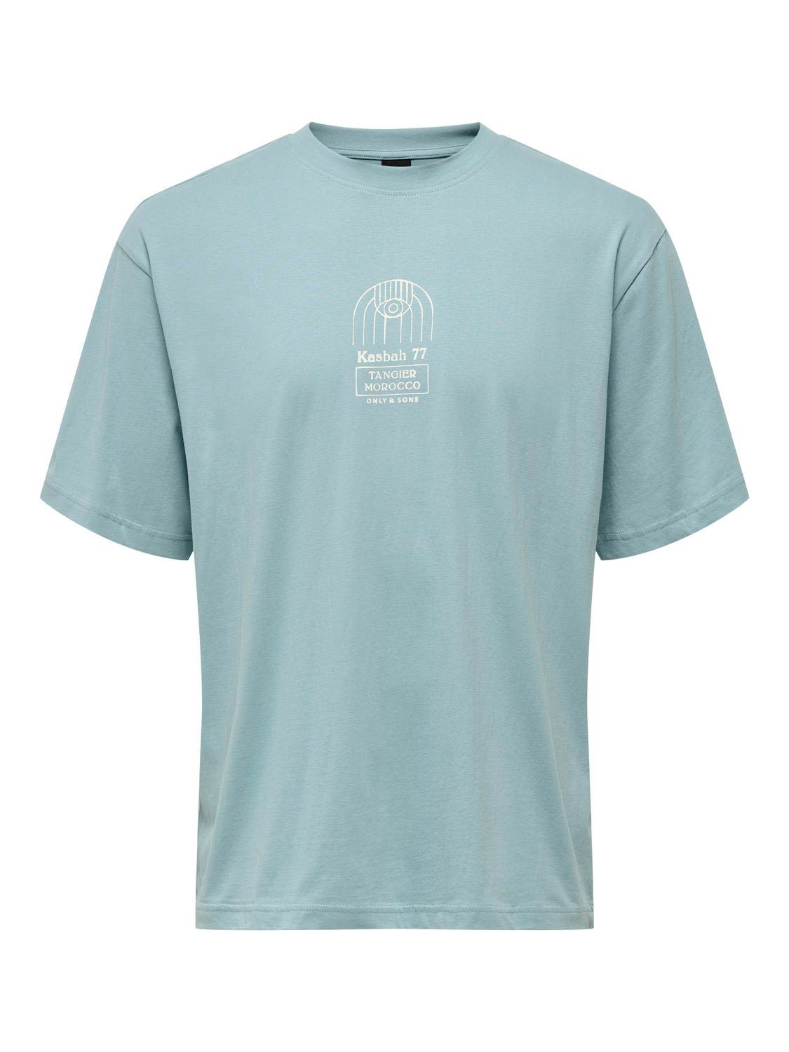 Only & Sons Malik Life T-Shirts Männer,Unisex op kleur blauw, Maat M