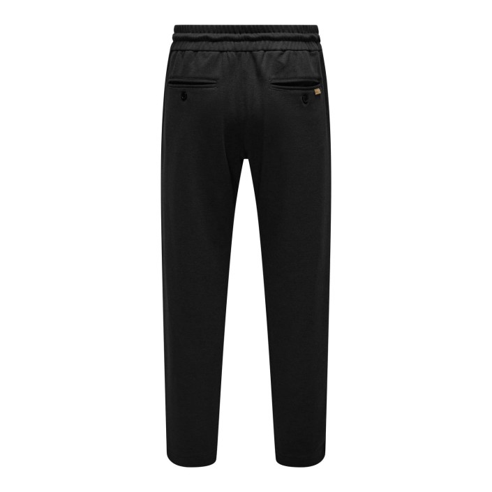 ONLY&SONS ONSJAKE PIQUE JERSEY PANTS Black | Freewear ONSJAKE PIQUE JERSEY PANTS - www.freewear.nl - Freewear