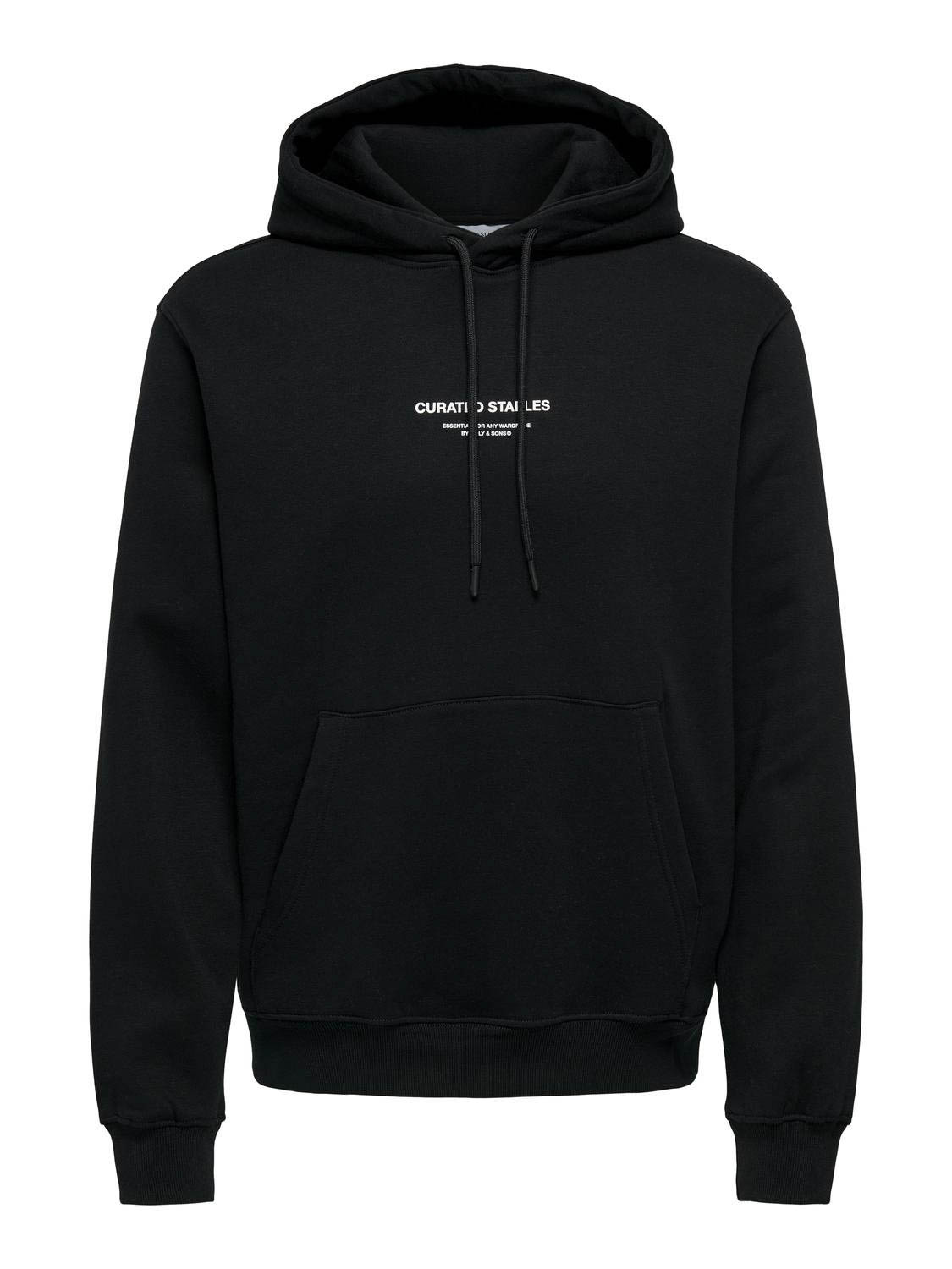 ONLY & SONS ONSCURATED REG HOODIE SWEAT NOOS Heren Trui - Maat XXL