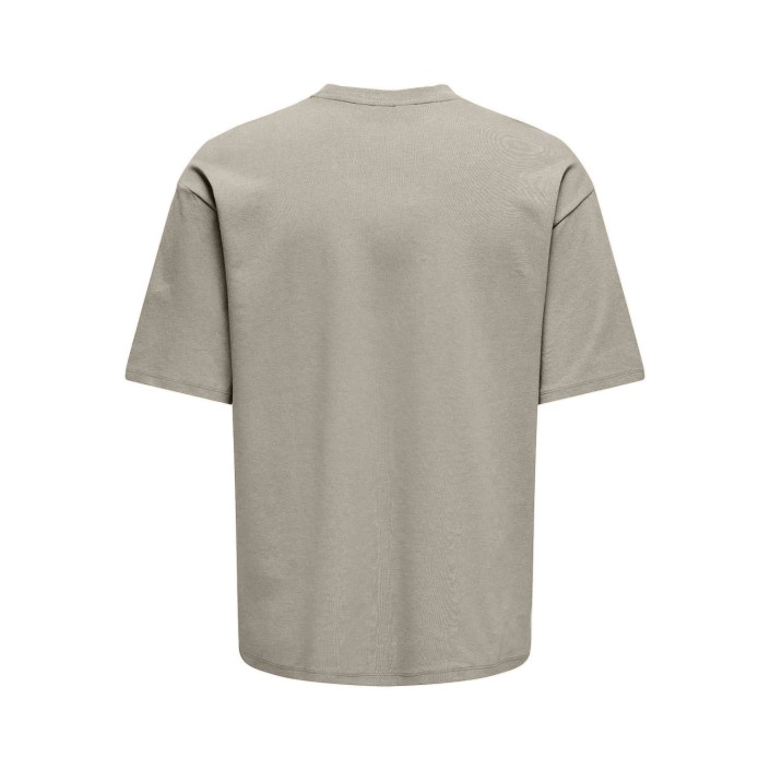 ONLY&SONS ONSCASPIAN AIRFLEX AUT SS TEE NOOS Silver Lining | Freewear ONSCASPIAN AIRFLEX AUT SS TEE NOOS - www.freewear.nl - Freewear
