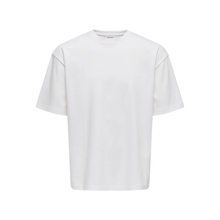 ONLY&SONS ONSCASPIAN AIRFLEX AUT SS TEE NOOS White | Freewear ONSCASPIAN AIRFLEX AUT SS TEE NOOS - www.freewear.nl - Freewear