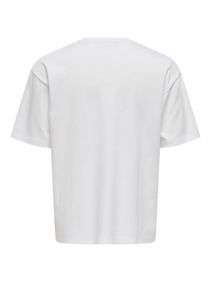 ONLY&SONS ONSCASPIAN AIRFLEX AUT SS TEE NOOS White | Freewear ONSCASPIAN AIRFLEX AUT SS TEE NOOS - www.freewear.nl - Freewear