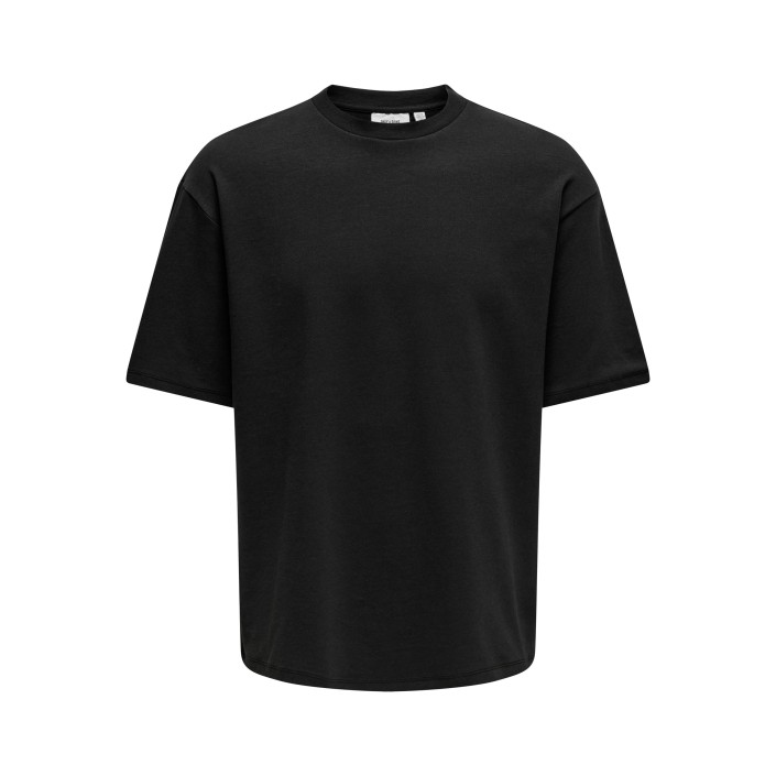 ONLY&SONS ONSCASPIAN AIRFLEX AUT SS TEE NOOS Black | Freewear ONSCASPIAN AIRFLEX AUT SS TEE NOOS - www.freewear.nl - Freewear