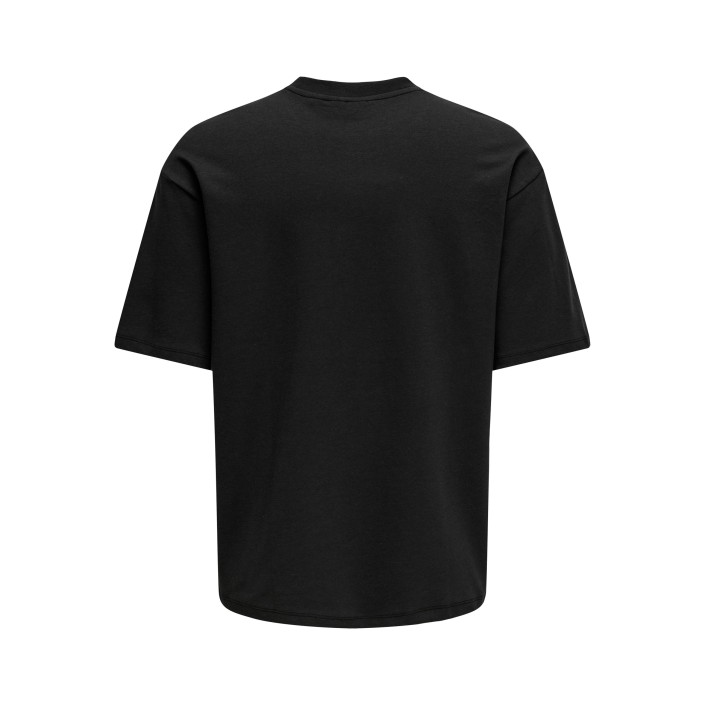 ONLY&SONS ONSCASPIAN AIRFLEX AUT SS TEE NOOS Black | Freewear ONSCASPIAN AIRFLEX AUT SS TEE NOOS - www.freewear.nl - Freewear