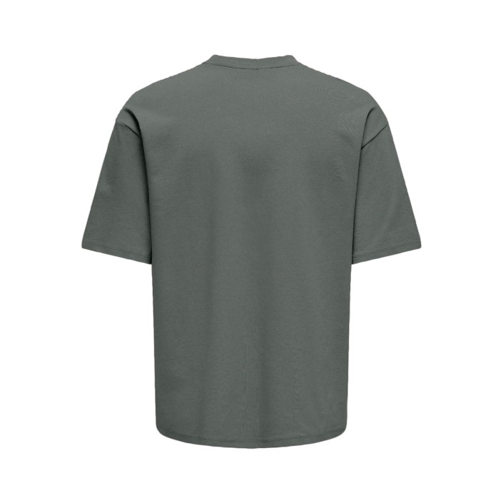 ONLY&SONS ONSCASPIAN AIRFLEX AUT SS TEE NOOS Castor Gray | Freewear ONSCASPIAN AIRFLEX AUT SS TEE NOOS - www.freewear.nl - Freewear