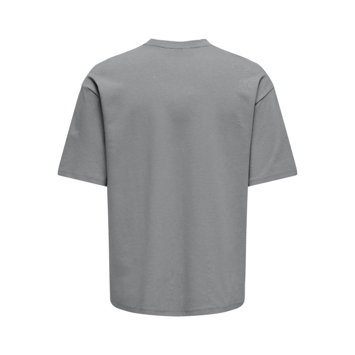 ONLY&SONS ONSCASPIAN AIRFLEX AUT SS TEE NOOS Ultimate Grey | Freewear ONSCASPIAN AIRFLEX AUT SS TEE NOOS - www.freewear.nl - Freewear