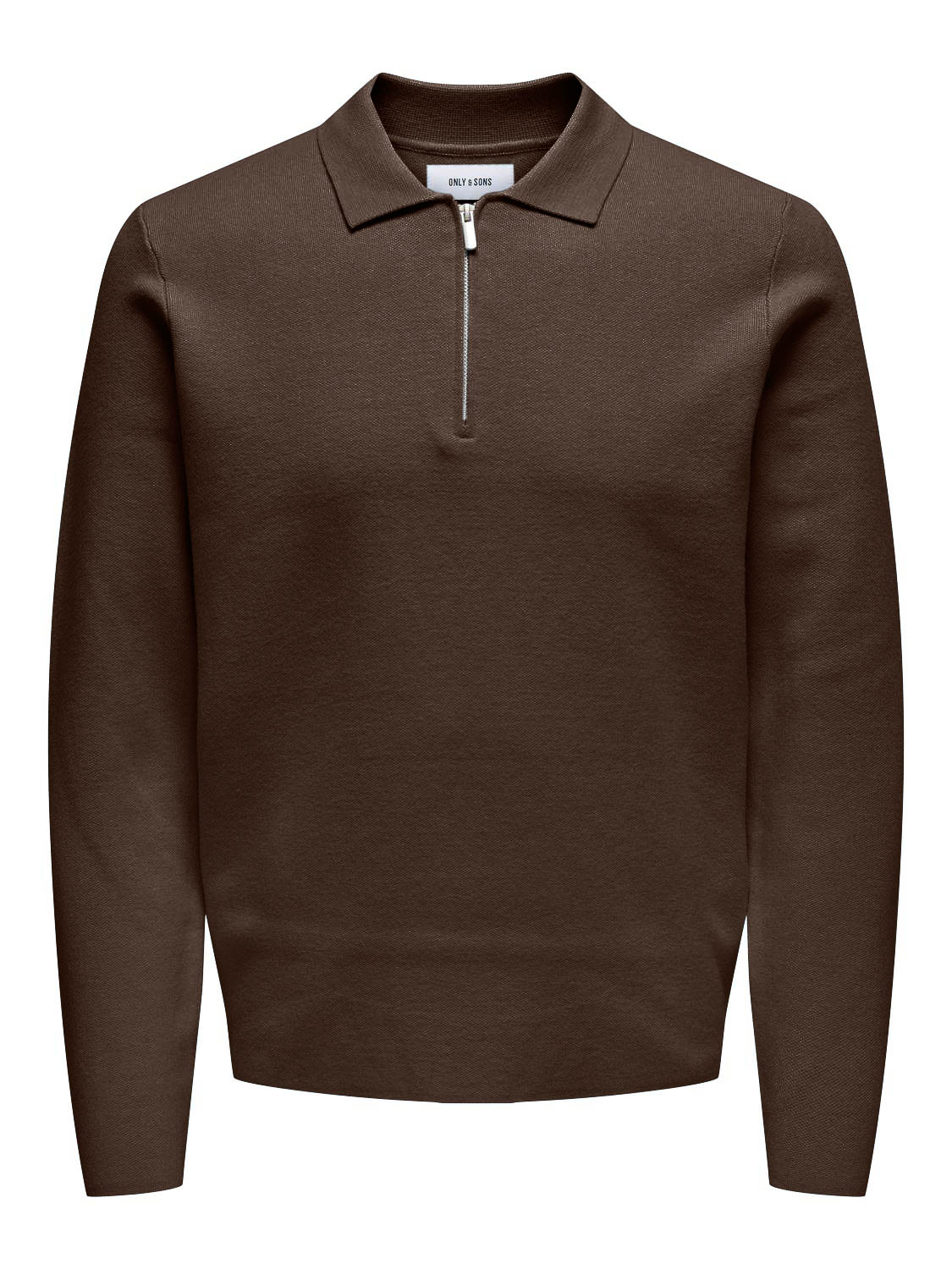 Only and Sons Onscooper Reg Ls 12 Half Zip Polo N: