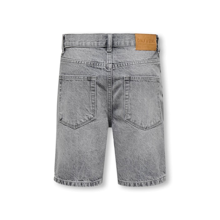 ONLY&SONS OSJEDGE MG 2790 TAI DNM SHORTS NOOS Medium Grey Denim | Freewear OSJEDGE MG 2790 TAI DNM SHORTS NOOS - www.freewear.nl - Freewear