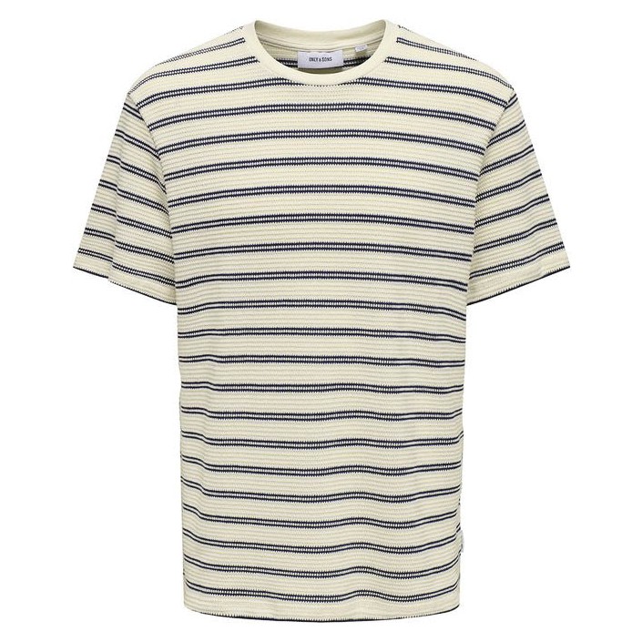 ONLY&SONS ONSIAN REG SS STRIPE STRUCT TEE Naval Academy | Freewear ONSIAN REG SS STRIPE STRUCT TEE - www.freewear.nl - Freewear