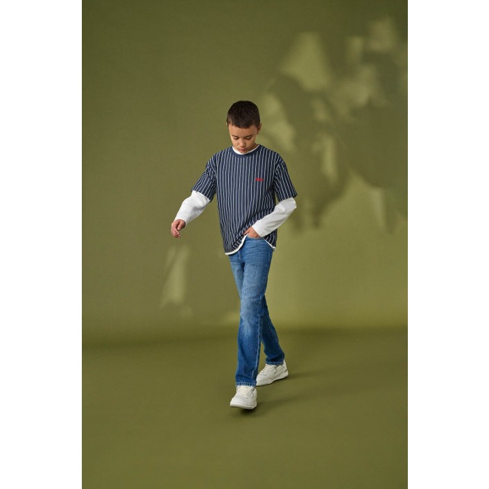 ONLY&SONS OSJEDGE STRAIGHT MB 2838 TAI DNM NO: Medium Blue Denim | Freewear OSJEDGE STRAIGHT MB 2838 TAI DNM NO: - www.freewear.nl - Freewear