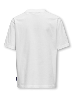 ONLY&SONS OSJFRED LIFE RLX SS TEE JRS NOOS Bright White | Freewear OSJFRED LIFE RLX SS TEE JRS NOOS - www.freewear.nl - Freewear