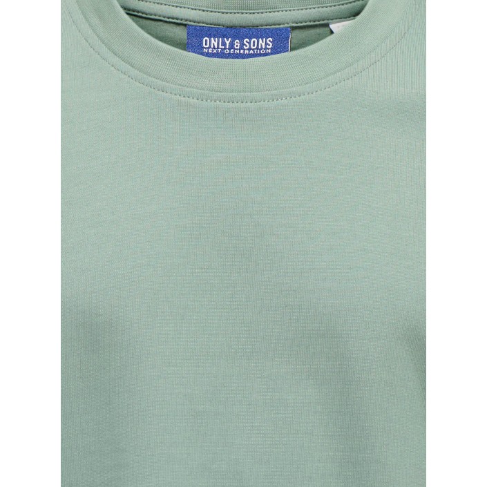 ONLY&SONS OSJFRED LIFE RLX SS TEE JRS NOOS Chinois Green | Freewear OSJFRED LIFE RLX SS TEE JRS NOOS - www.freewear.nl - Freewear
