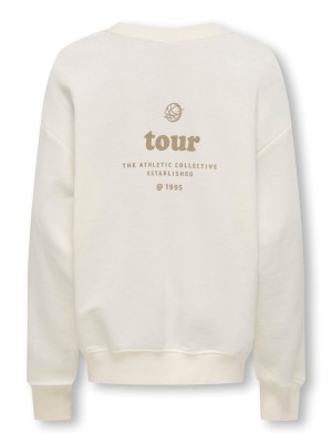 ONLY&SONS OSJTANNER LIFE RLX L/S O-NECK UB SW: Tofu/Print Game | Freewear OSJTANNER LIFE RLX L/S O-NECK UB SW: - www.freewear.nl - Freewear