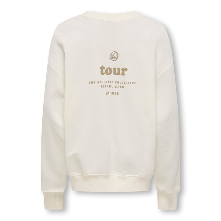 ONLY&SONS OSJTANNER LIFE RLX L/S O-NECK UB SW: Tofu/Print Game | Freewear OSJTANNER LIFE RLX L/S O-NECK UB SW: - www.freewear.nl - Freewear