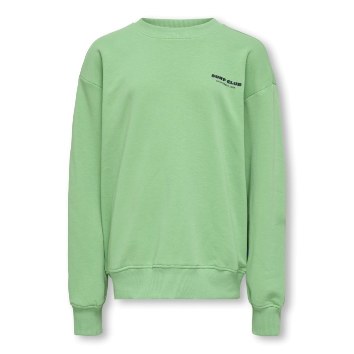 ONLY&SONS OSJBENJAMIN LIFE LOOSE LS O-NECK UB: Ming/Print Surf | Freewear OSJBENJAMIN LIFE LOOSE LS O-NECK UB: - www.freewear.nl - Freewear