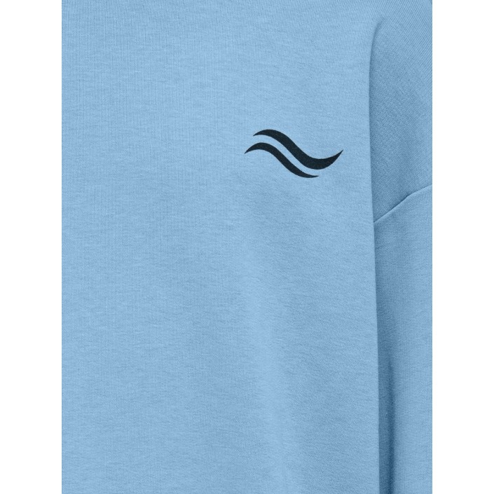 ONLY&SONS OSJBENJAMIN LIFE LOOSE LS O-NECK UB: Powder Blue/Print Ride | Freewear OSJBENJAMIN LIFE LOOSE LS O-NECK UB: - www.freewear.nl - Freewear