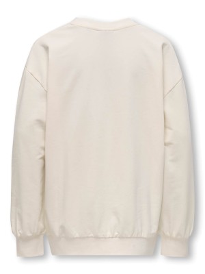 ONLY&SONS OSJROAD OVZ LS O-NECK UB SWT Tofu/Sky | Freewear OSJROAD OVZ LS O-NECK UB SWT - www.freewear.nl - Freewear