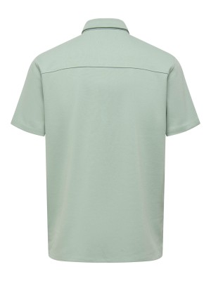 ONLY&SONS ONSNEWKODYL REG SS SHIRT NOOS Iceberg Green | Freewear ONSNEWKODYL REG SS SHIRT NOOS - www.freewear.nl - Freewear