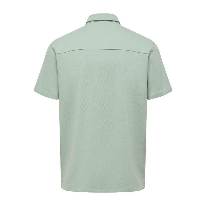 ONLY&SONS ONSNEWKODYL REG SS SHIRT NOOS Iceberg Green | Freewear ONSNEWKODYL REG SS SHIRT NOOS - www.freewear.nl - Freewear