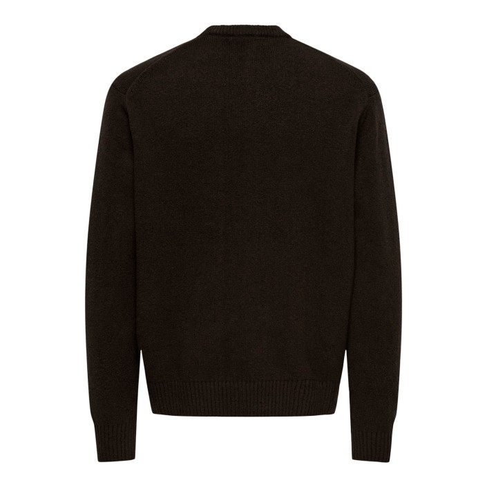 ONLY&SONS ONSJAMES RLX CREW KNIT NOOS Demitasse | Freewear ONSJAMES RLX CREW KNIT NOOS - www.freewear.nl - Freewear