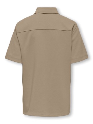 ONLY&SONS OSJNEW KODYL REG SS SHIRT SWT Chinchilla | Freewear OSJNEW KODYL REG SS SHIRT SWT - www.freewear.nl - Freewear