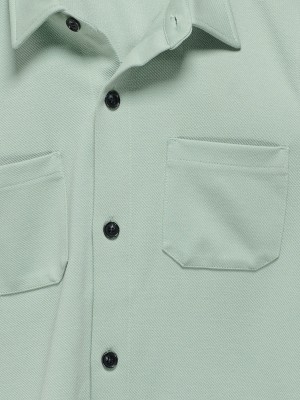 ONLY&SONS OSJNEW KODYL REG SS SHIRT SWT Iceberg Green | Freewear OSJNEW KODYL REG SS SHIRT SWT - www.freewear.nl - Freewear