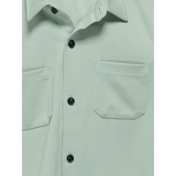 ONLY&SONS OSJNEW KODYL REG SS SHIRT SWT Iceberg Green | Freewear OSJNEW KODYL REG SS SHIRT SWT - www.freewear.nl - Freewear