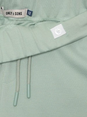 ONLY&SONS OSJNEW KODYL REG SHORTS SWT Iceberg Green | Freewear OSJNEW KODYL REG SHORTS SWT - www.freewear.nl - Freewear