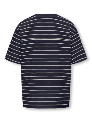 ONLY&SONS OSJKENGE S/S OVZ TEE JRS Tofu/Night Sky | Freewear OSJKENGE S/S OVZ TEE JRS - www.freewear.nl - Freewear
