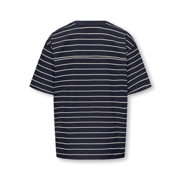 ONLY&SONS OSJKENGE S/S OVZ TEE JRS Tofu/Night Sky | Freewear OSJKENGE S/S OVZ TEE JRS - www.freewear.nl - Freewear