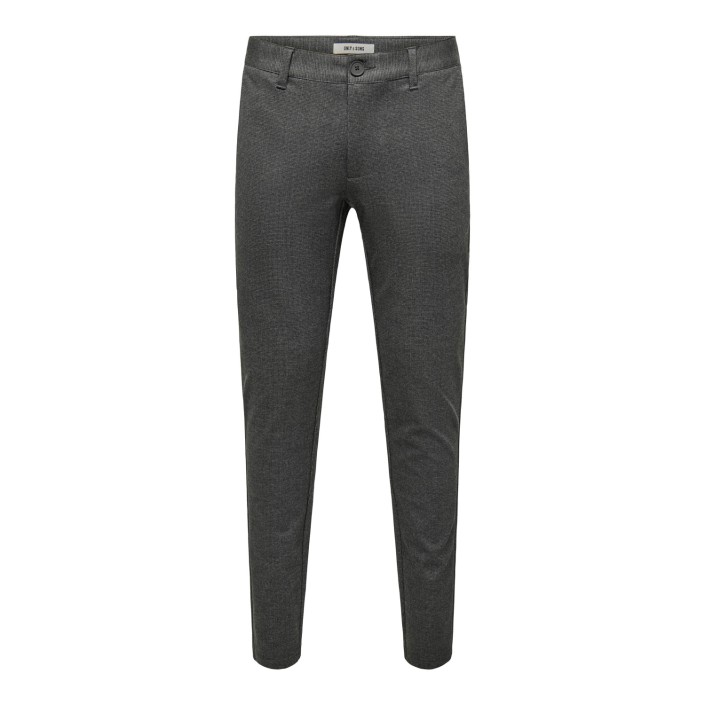 ONLY&SONS ONSMARK SLIM CHECK 020960 PANT NOOS Jet Black | Freewear ONSMARK SLIM CHECK 020960 PANT NOOS - www.freewear.nl - Freewear