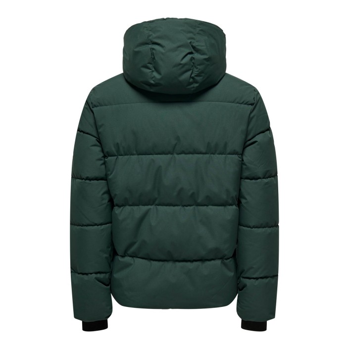 ONLY&SONS OSJELIJAH PCKT. HOOD JACKET OTW NOO: Darkest Spruce | Freewear OSJELIJAH PCKT. HOOD JACKET OTW NOO: - www.freewear.nl - Freewear