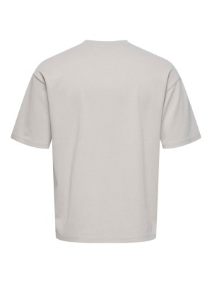 ONLY&SONS ONSLES CLASSIQUES CASPIAN SS TEE Silver Lining | Freewear ONSLES CLASSIQUES CASPIAN SS TEE - www.freewear.nl - Freewear