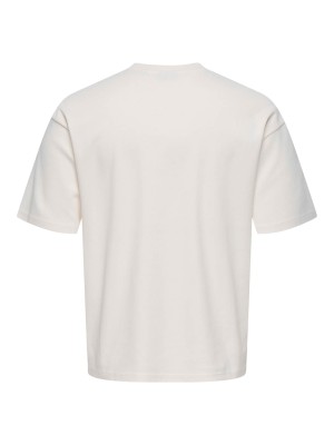 ONLY&SONS ONSLES CLASSIQUES CASPIAN SS TEE Gardenia | Freewear ONSLES CLASSIQUES CASPIAN SS TEE - www.freewear.nl - Freewear