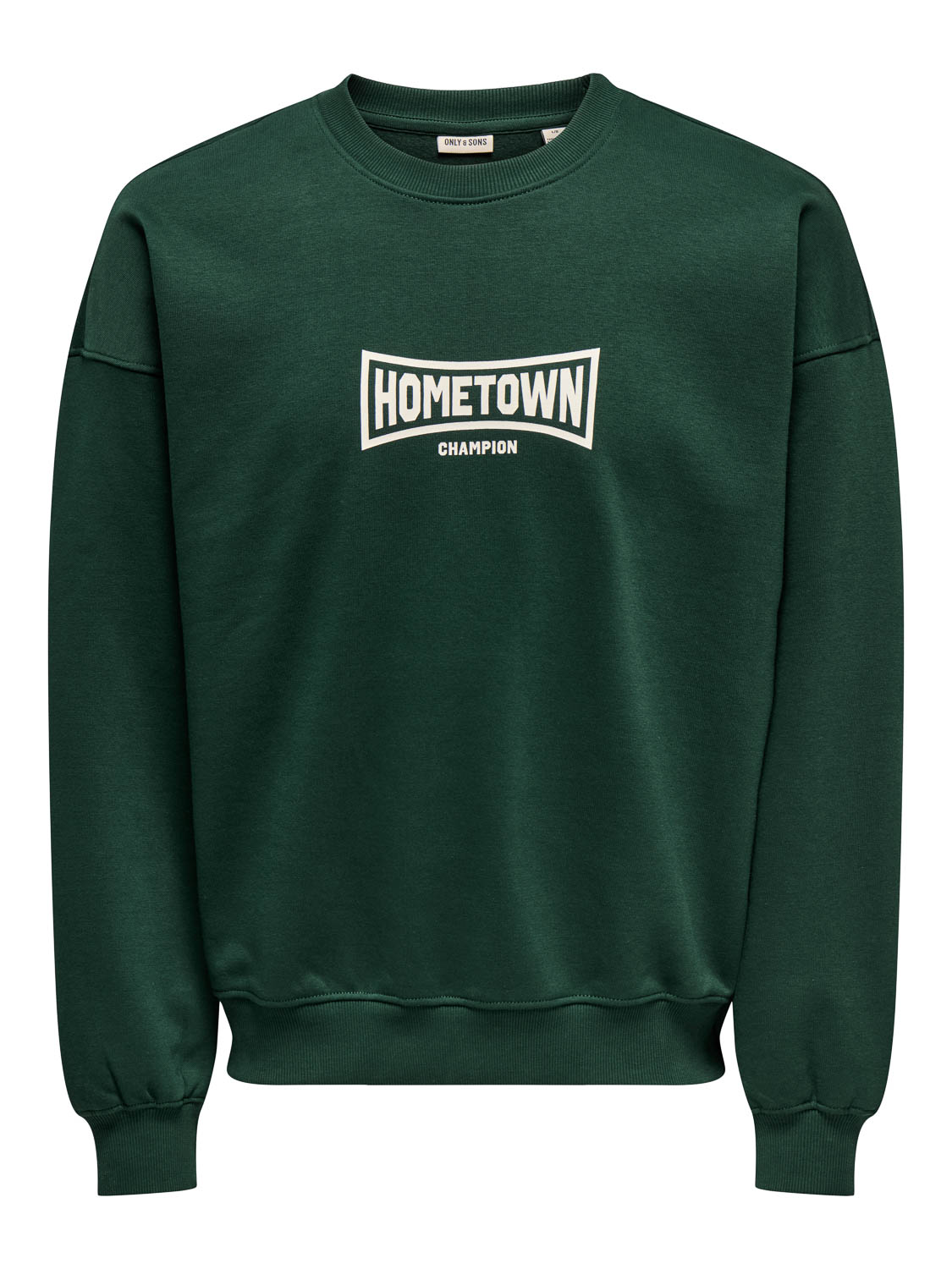 Only and Sons Onsturner Varsity Vtg Crew Neck Swe: