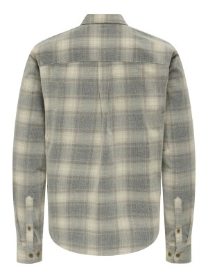 ONLY&SONS ONSWILLIAM CORD LS SHIRT Blue Nights/Falcon/Silver Lining | Freewear ONSWILLIAM CORD LS SHIRT - www.freewear.nl - Freewear