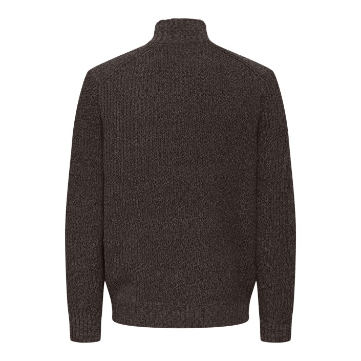 ONLY&SONS ONSJOIN REG LS HIGH NECK KNIT CAMP Sequoia/COFFEE BEAN | Freewear ONSJOIN REG LS HIGH NECK KNIT CAMP - www.freewear.nl - Freewear
