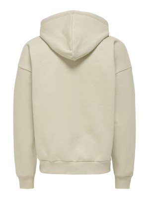 ONLY&SONS ONSGRAHAM OVZ LS HOODIE SWEAT Silver Lining/REDWOOD - COFFEE B | Freewear ONSGRAHAM OVZ LS HOODIE SWEAT - www.freewear.nl - Freewear