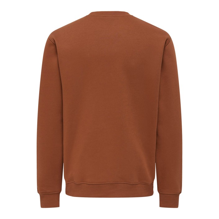 ONLY&SONS ONSCONNOR SIMPLE LIFE REG LS CREW S: Sequoia/REDWOOD CO | Freewear ONSCONNOR SIMPLE LIFE REG LS CREW S: - www.freewear.nl - Freewear