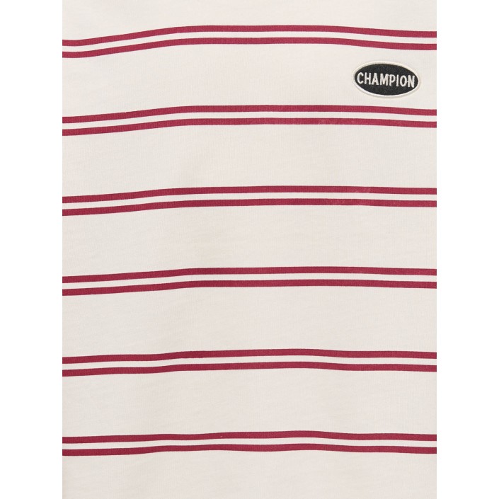 ONLY&SONS OSJANDREW LIFE RLX STRIPE LS SWT Tofu/TIBETAN RED | Freewear OSJANDREW LIFE RLX STRIPE LS SWT - www.freewear.nl - Freewear