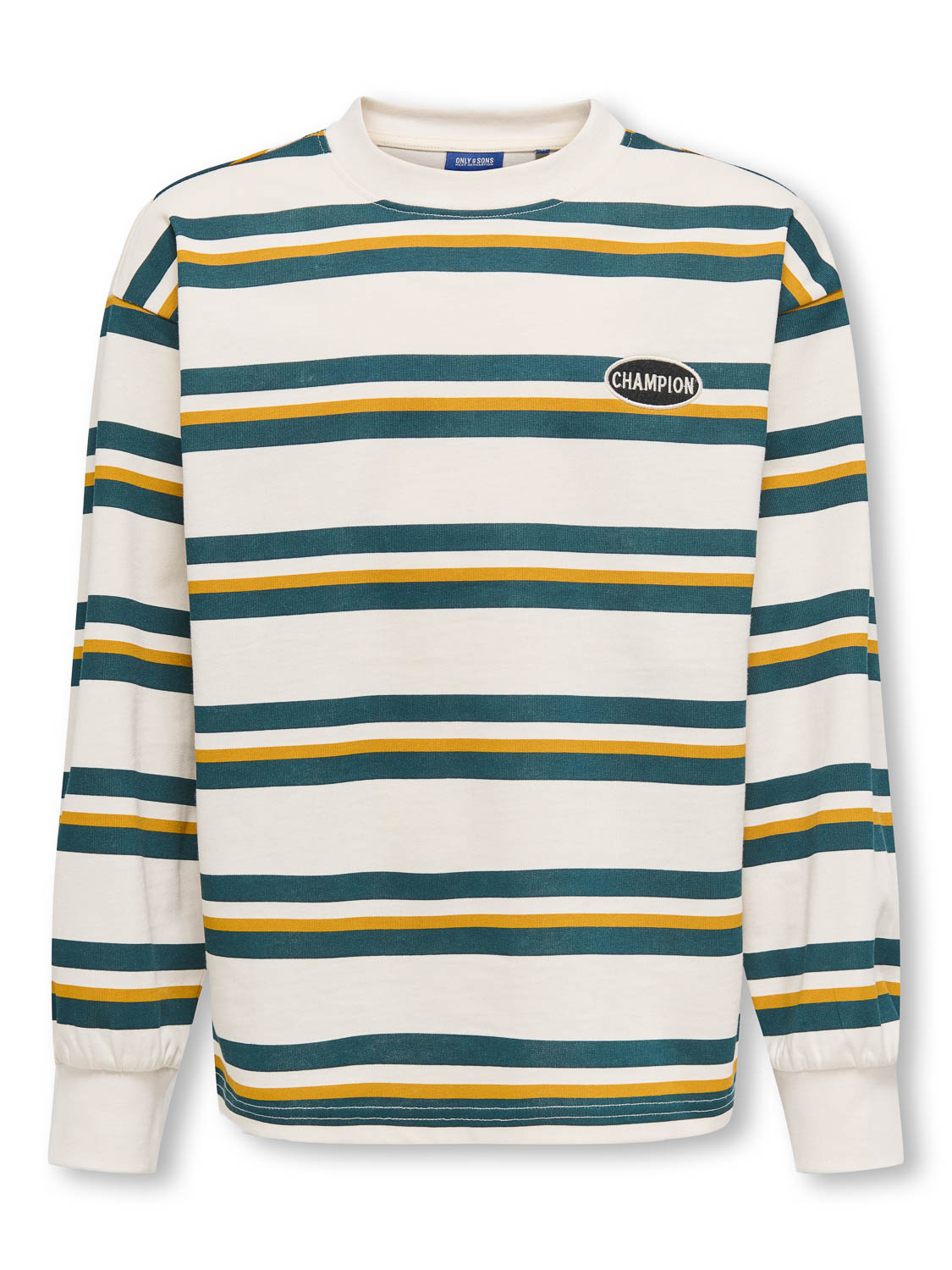 Only and Sons Osjandrew Life Rlx Stripe Ls Swt