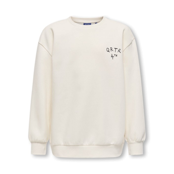 ONLY&SONS OSJKYRIE OVERSIZE LS SWT NOOS Tofu/CARLOS QRTR | Freewear OSJKYRIE OVERSIZE LS SWT NOOS - www.freewear.nl - Freewear